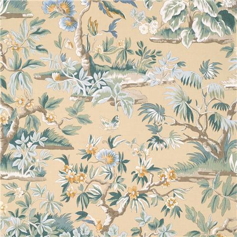 Anna French Devon Wallpaper Elwood AT24561 Soft Gold