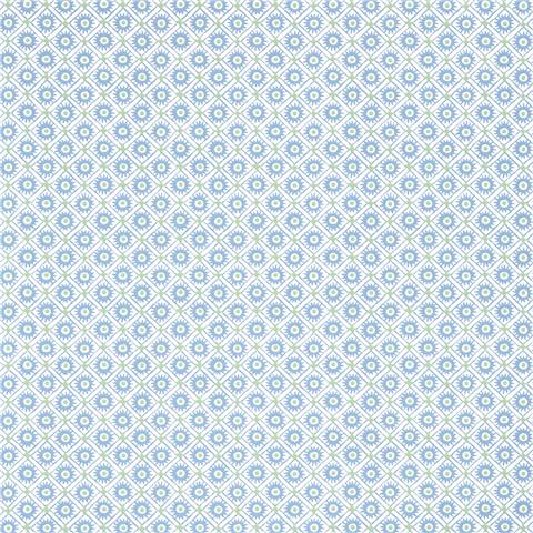 Anna French Devon Wallpaper Mini Sun AT24565 Sky