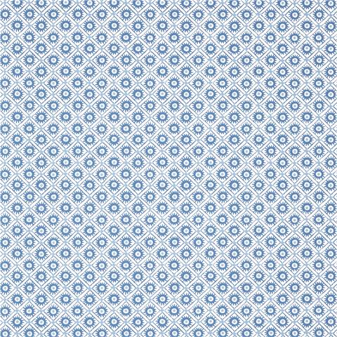 Anna French Devon Wallpaper Mini Sun AT24569 Navy