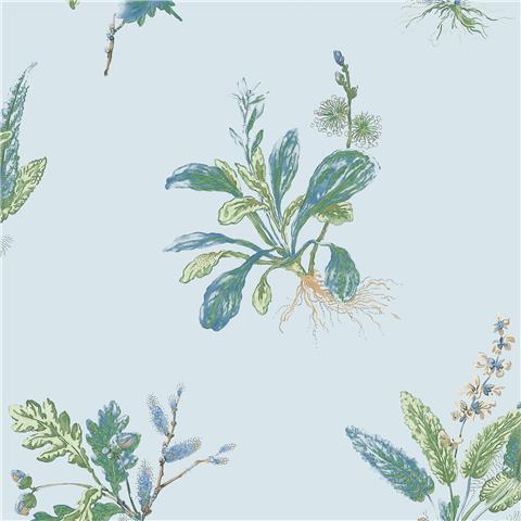 Anna French Bristol Wallpaper Woodland AT57851 Blue/Green