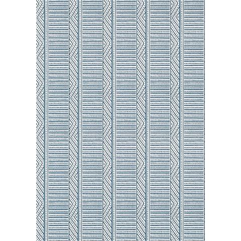 Anna French Palampore Wallpaper Collection-Montecito stripe AT78721