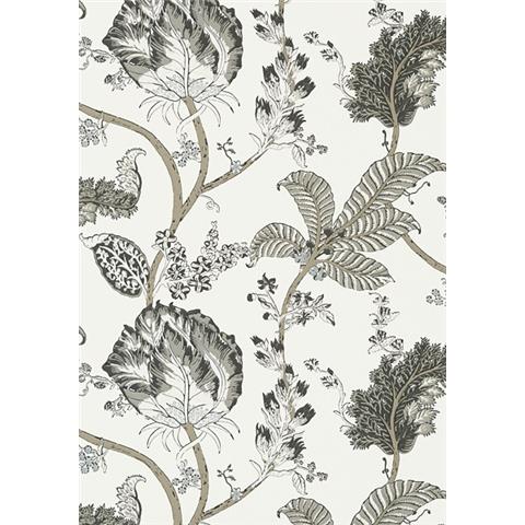 Anna French Palampore Wallpaper Collection-Kalamkari Vine AT78739
