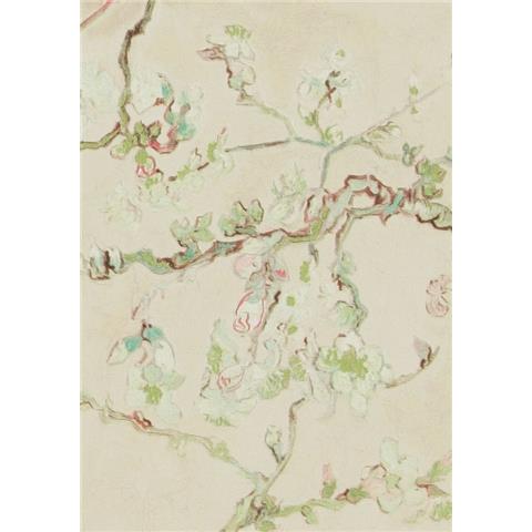 Van Gogh III Almond Blossom Wallpaper 5005339 Cream/Green