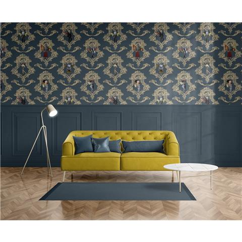 Graduate Collection Wallpaper Butterfly People Blue