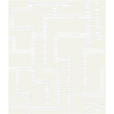 Black and White Resource Graphic Polyomino Wallpaper BW3832