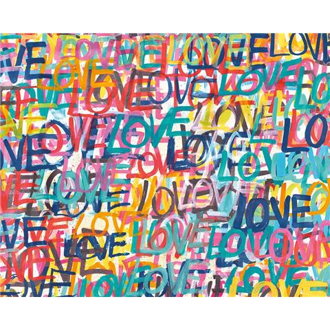 Ohpopsi Concept Wallpaper Love Scribble CEP50120 Pop Riot