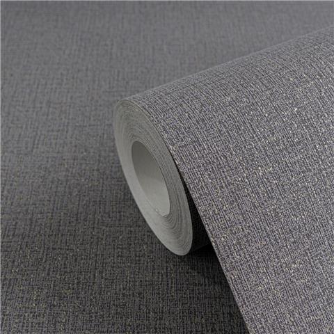 Cosma Living by Cosmopolitan Plain Texture Wallpaper CL65250 Charcoal P122