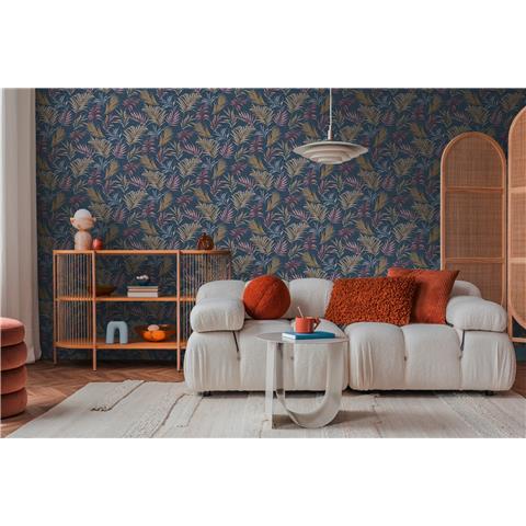 Cosma Living by Cosmopolitan Midnight Botanica Wallpaper CL65282 P1