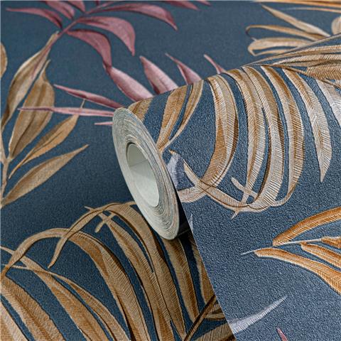 Cosma Living by Cosmopolitan Midnight Botanica Wallpaper CL65282 P1