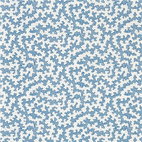 Sanderson Arboretum Wallpaper Truffle 217239 Indigo