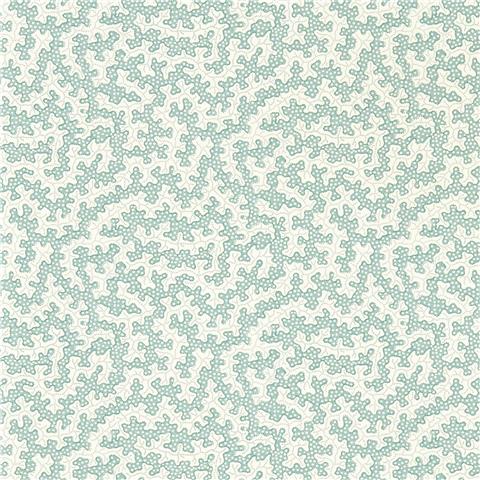 Sanderson Arboretum Wallpaper Truffle 217241 Blue Clay