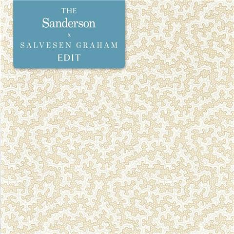 Sanderson Arboretum Wallpaper Truffle 217243 flax