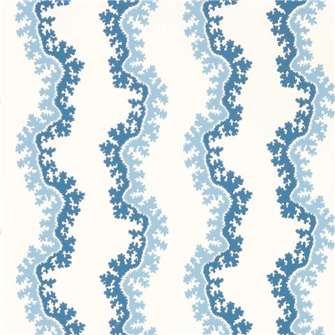 Sanderson Arboretum Wallpaper Oxbrow 217250 Indigo
