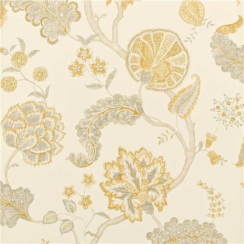 SANDERSON ONE SIXTY WALLPAPERS Palampore DCAVPA105 Silver/Gold