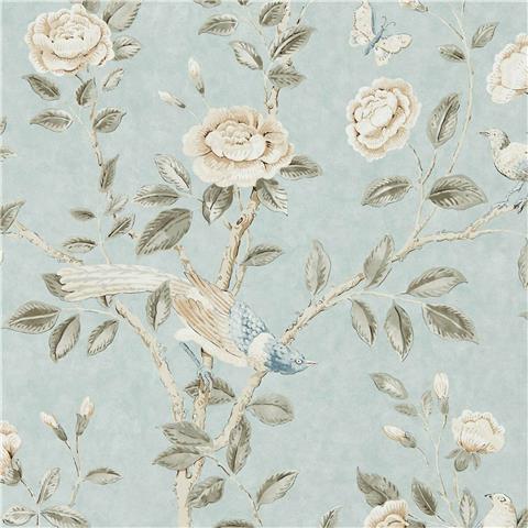 Sanderson Caspian Wallpaper Andhara 216797 dove/Cream