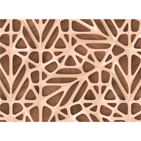 DESIGN WALLS illusion MURAL organic surface 2 (350CM WIDE X 255CM HIGH)