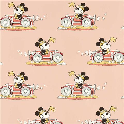 Sanderson Disney Home Minnie on the Move Wallpaper 217268 Candy Floss