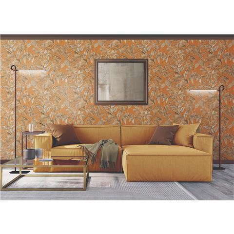 design id Wallstitch Wallpaper Exotic Floral DE120019
