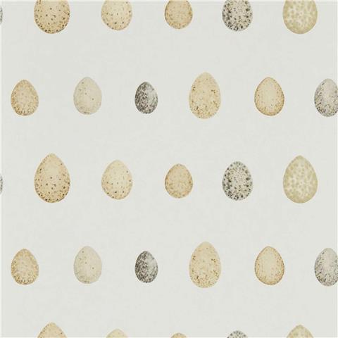 Sanderson Embleton Bay wallpaper Nest Egg 216505 Corn/Graphite