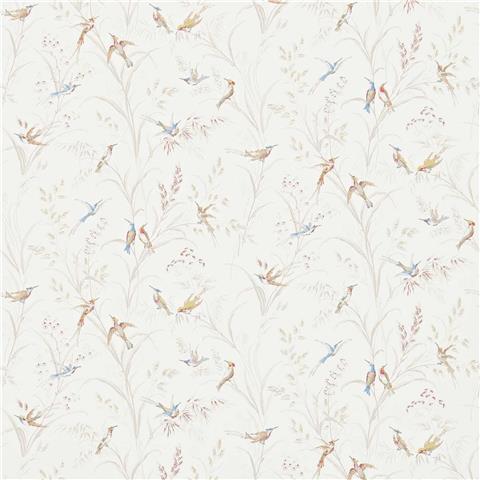 Sanderson Country Woodland Wallpaper Tuileries 214080 Taupe/Multi