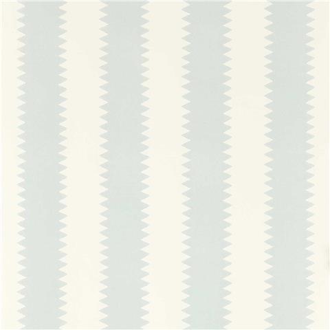 Sanderson x Giles Deacon Wallpaper Aperigon parade 217303 Porcelain