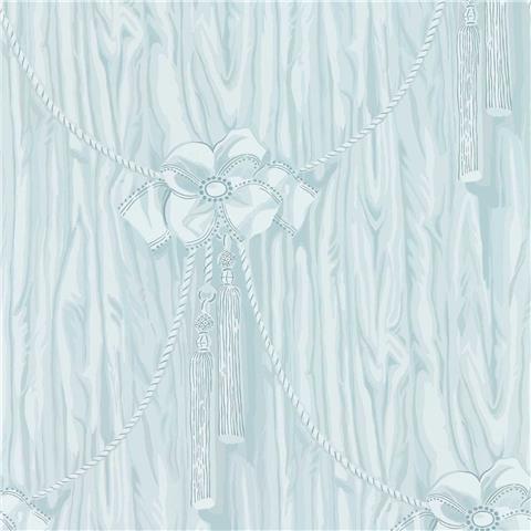 Sanderson x Giles Deacon Wallpaper Wilsford 217309 Celeste