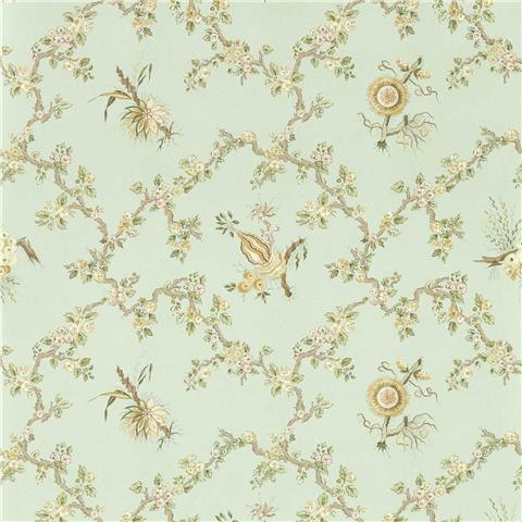 Sanderson x Giles Deacon Wallpaper Trelliage 217320 Aphrodite/Blush