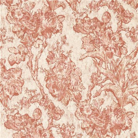 Sanderson x Giles Deacon Wallpaper Fringed Tulip Toile 217324 Putty