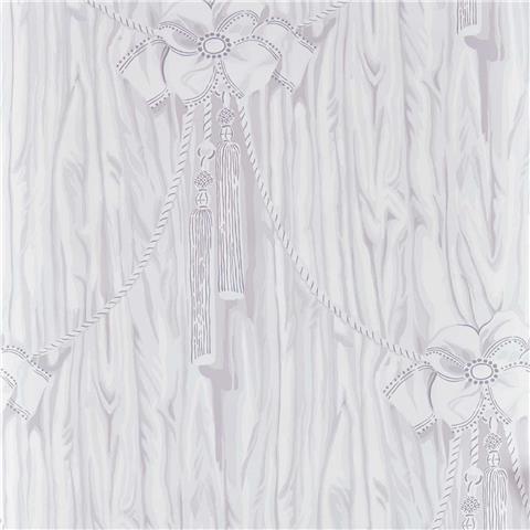 Sanderson x Giles Deacon Wallpaper Wilsford 217374 Tyrian Lilac