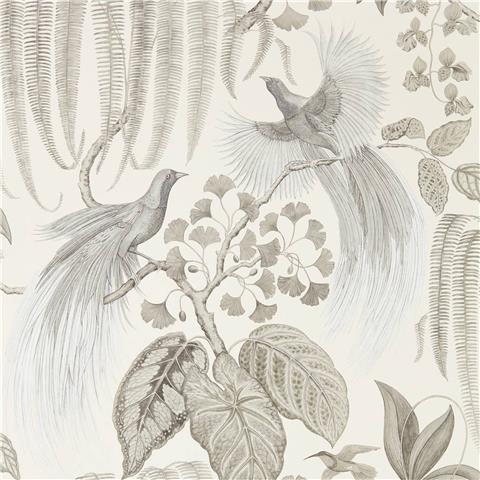 Sanderson Glasshouse Wallpaper Bird of Paradise 216652 Linen