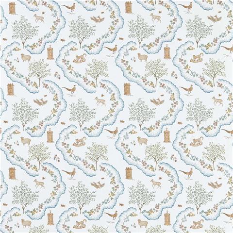 Sanderson Highgrove Wallpaper Wild Flower Meadow 217481 Going Green