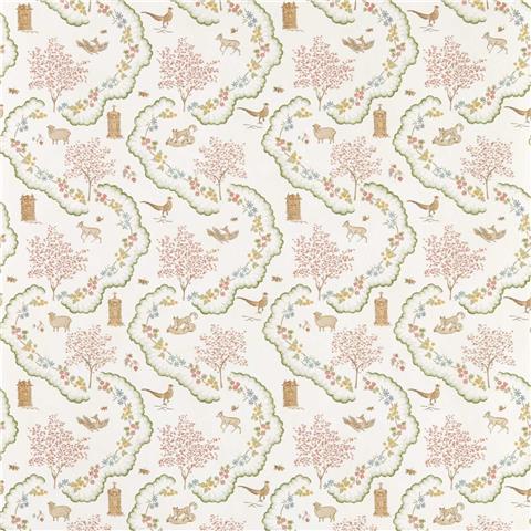 Sanderson Highgrove Wallpaper Wild Flower Meadow 217483 Pearl