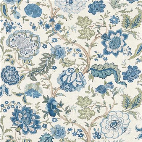 Sanderson Highgrove Wallpaper Salisbury 217487 Tetbury Blue