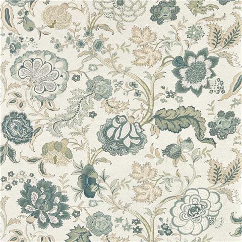 Sanderson Highgrove Wallpaper Salisbury 217489 Yew Green