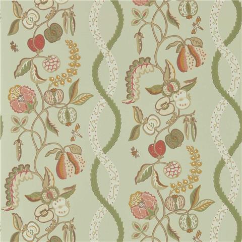 Sanderson Highgrove Wallpaper Kitchen Garden 217507 Olive russet