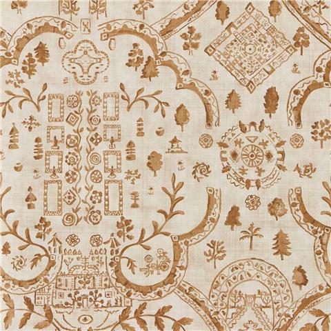 Sanderson Highgrove Wallpaper Topiary View 217512 Muntjac
