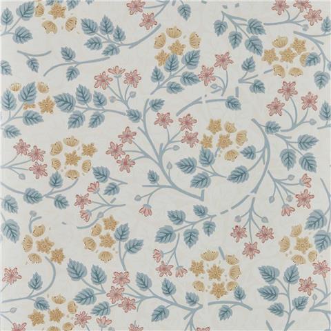 Sanderson Highgrove Wallpaper Silver Lime 217514 Gritstone Rose