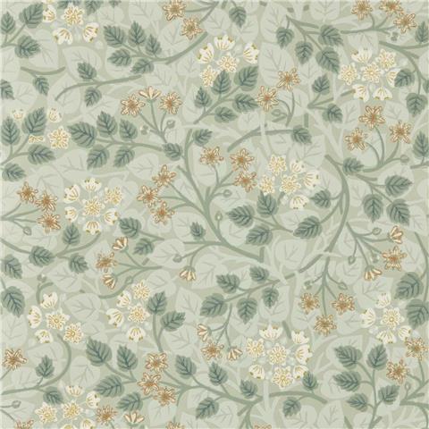Sanderson Highgrove Wallpaper Silver Lime 217516 Nymph