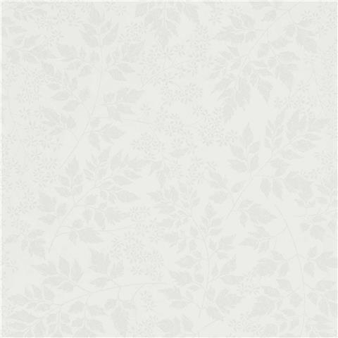 Sanderson Country Woodland Wallpaper Spring leaves 216373 Dove