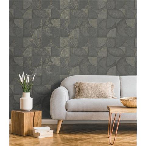 Decorline Arber Addison Wallpaper DL26750 p54 Charcoal
