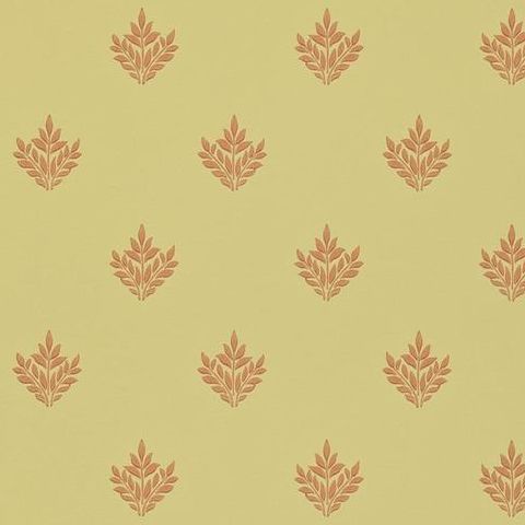 Morris & Co Wallpaper-Pearwood 210458 Russet/Honeycomb