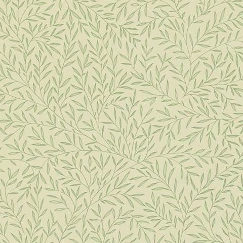Morris & Co Wallpaper-Lily Leaf DMOWLI107 Eggshell