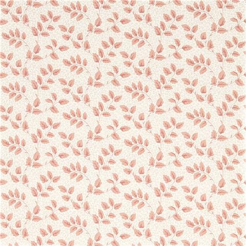 Sanderson Country Woodland Wallpaper Tomato Leaf 217420 Pink/Clay