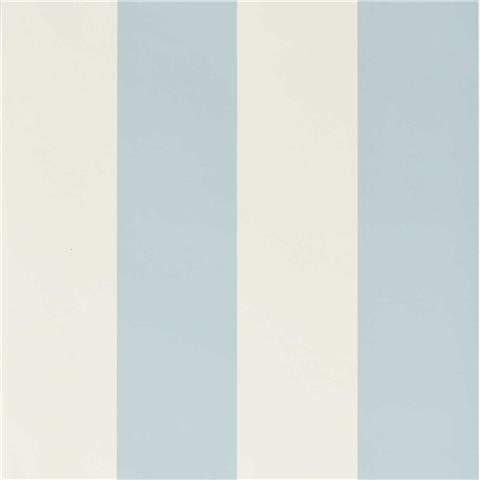 Sanderson Country Woodland Wallpaper Sherwood Stripe 217426 Wedgewood