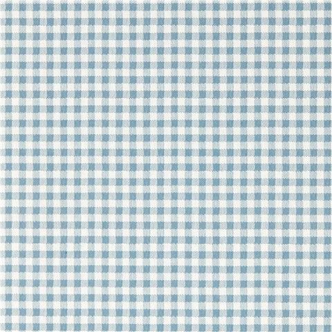 Sanderson Country Woodland Wallpaper Gingham Check 217432 Picnic Blue