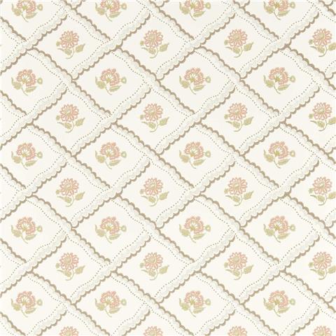 Sanderson Country Woodland Wallpaper Fairdown 217442 Chocolate/Putty