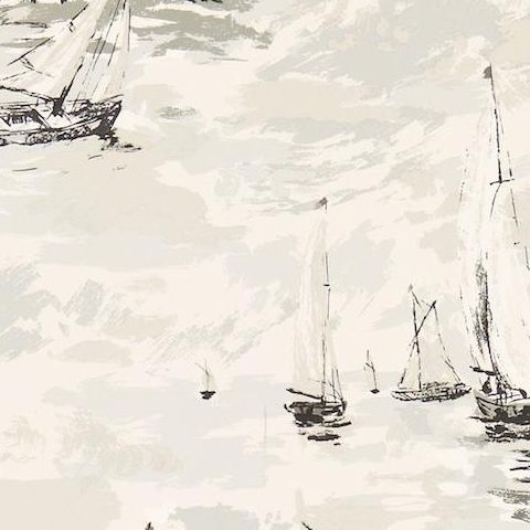 Sanderson Vintage II Wallpaper-Sail Away DVIN214589