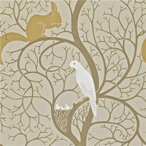 Sanderson One Sixty wallpapers Squirrel and Dove DVIWSQ101