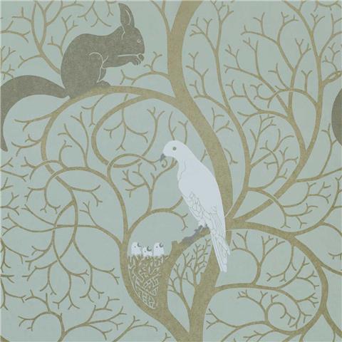 Sanderson One Sixty wallpapers Squirrel and Dove DVIWSQ103