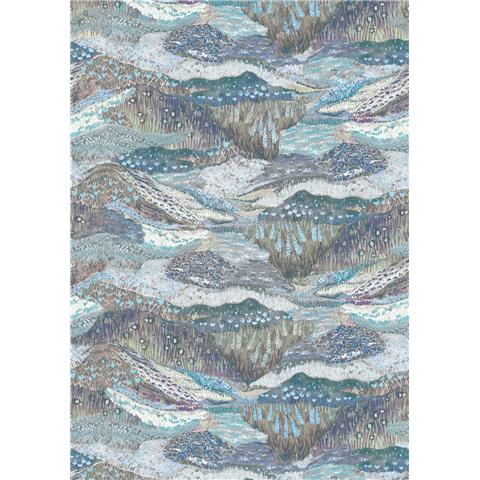Designer Walls by Marta Cortese Livelliuniti Mural DW2024 blue